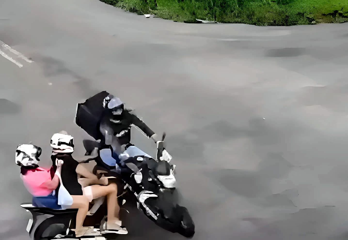 No Acre, menor é apreendido após acidente entre motocicletas