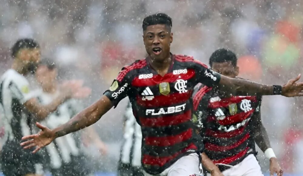 WhatsApp Image 2025-02-02 at 19.59.58 Bruno Henrique comemora seu gol de pênalti na final entre Botafogo e Flamengo • Gilvan de Souza / CRF