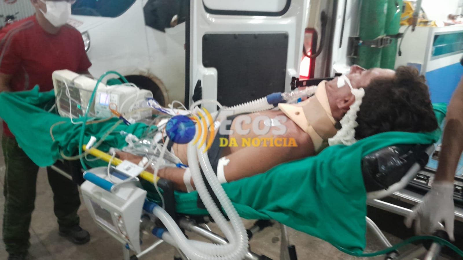 Jovem perde o controle da moto e sofre acidente em Assis Brasil