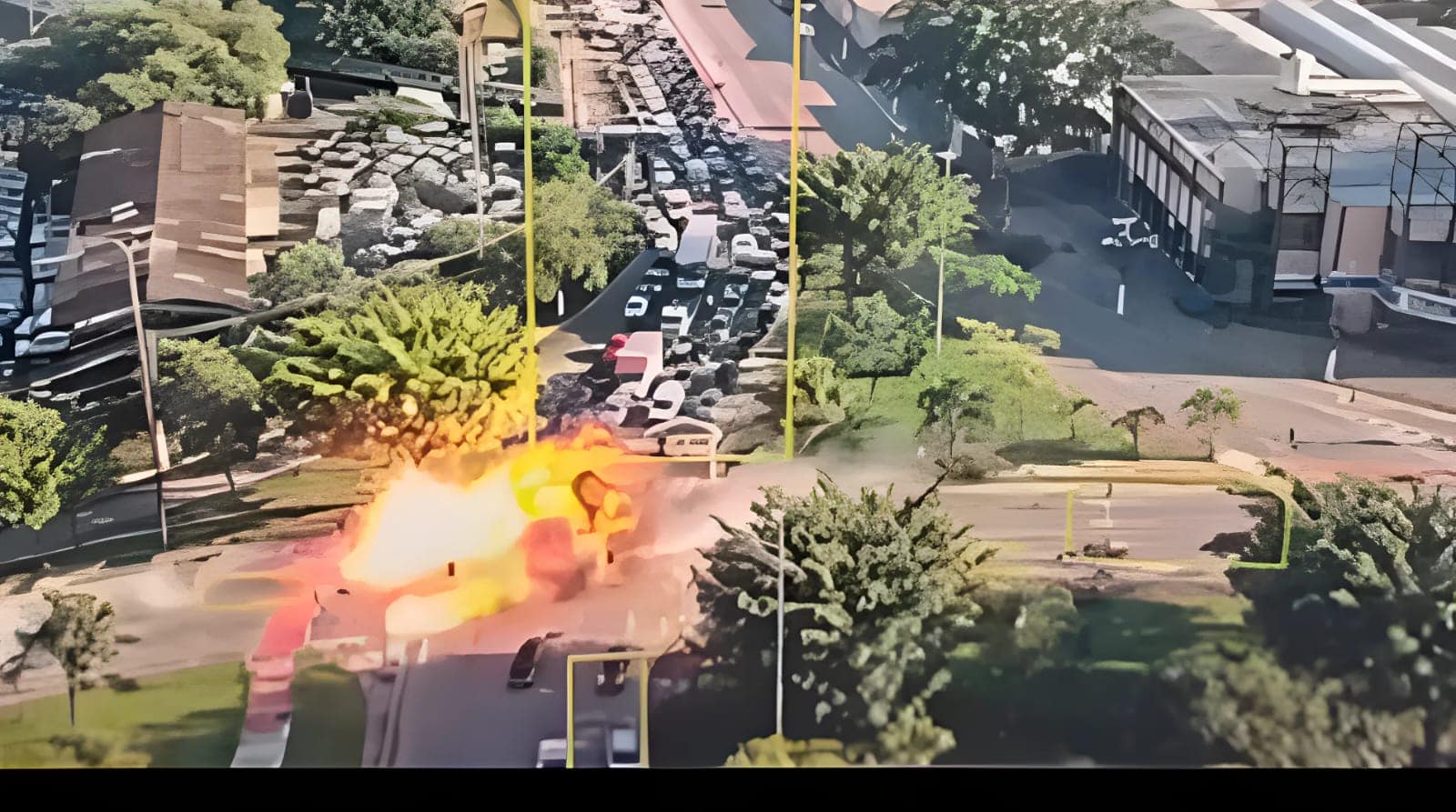 Avião cai em avenida, bate em ônibus e deixa 2 mortos em São Paulo; veja vídeo