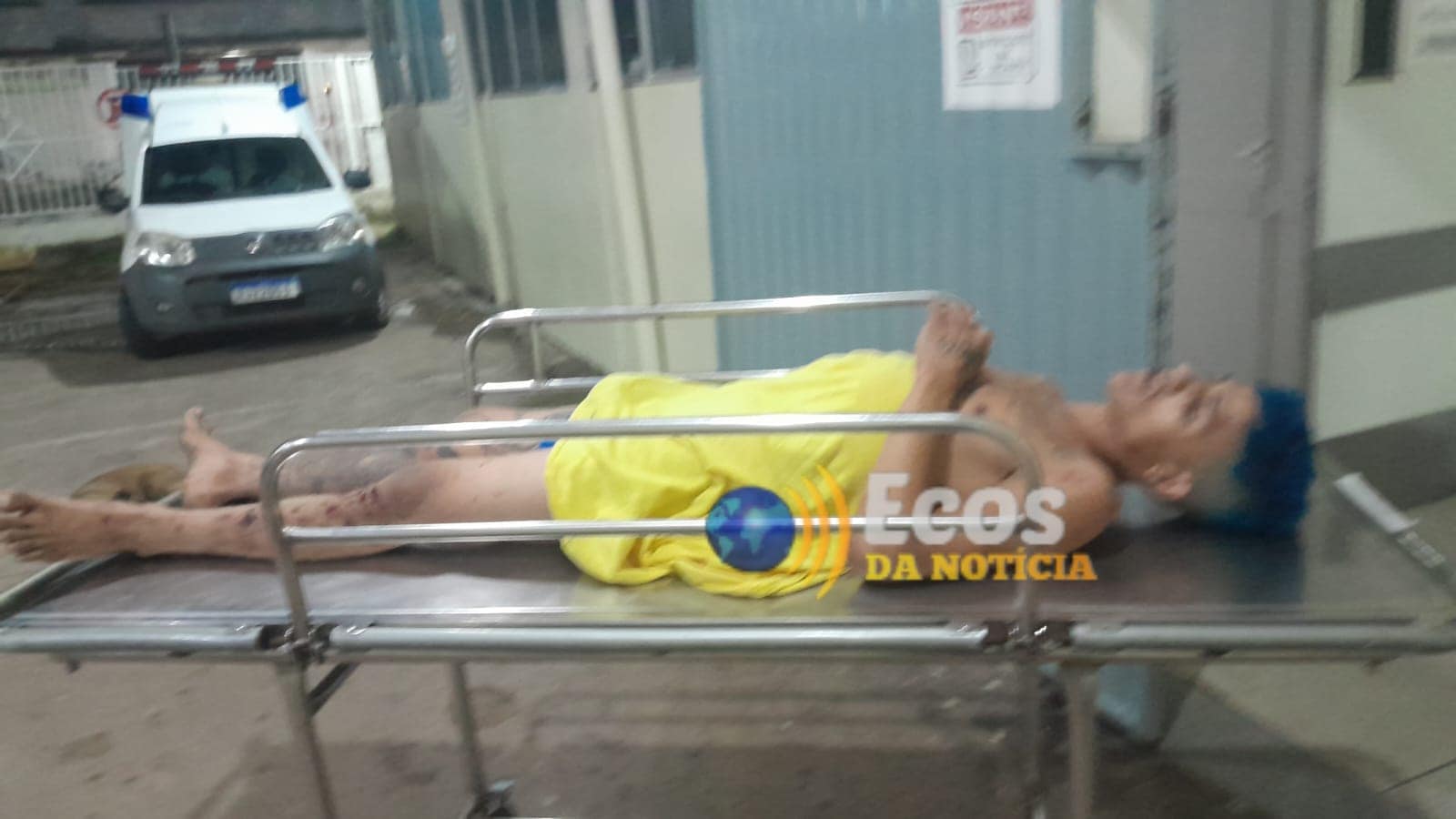 No Acre, homem cai de telhado ao fugir de supostos agressores e acaba detido