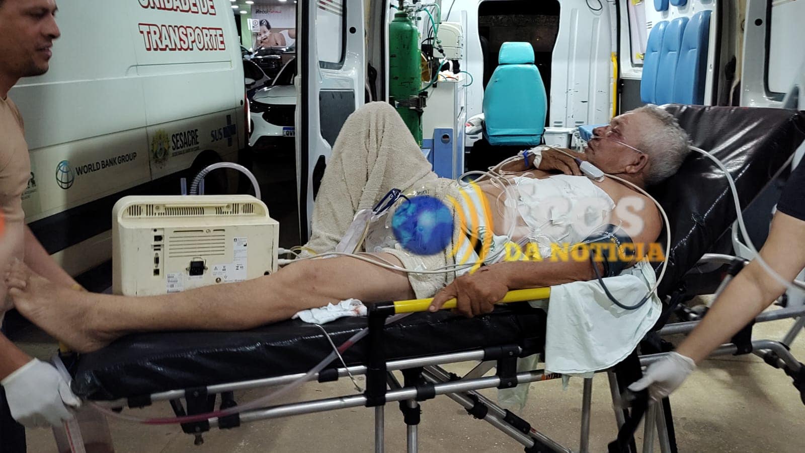 Brasileiro é atropelado por motorista embriagado na Bolívia e é transferido para o Pronto Socorro de Rio Branco