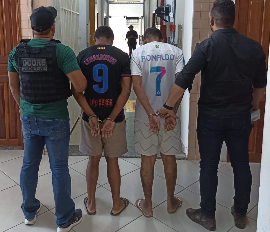 Em Rio Branco, Polícia Civil prende dupla que roubou R$ 30 mil de idosos