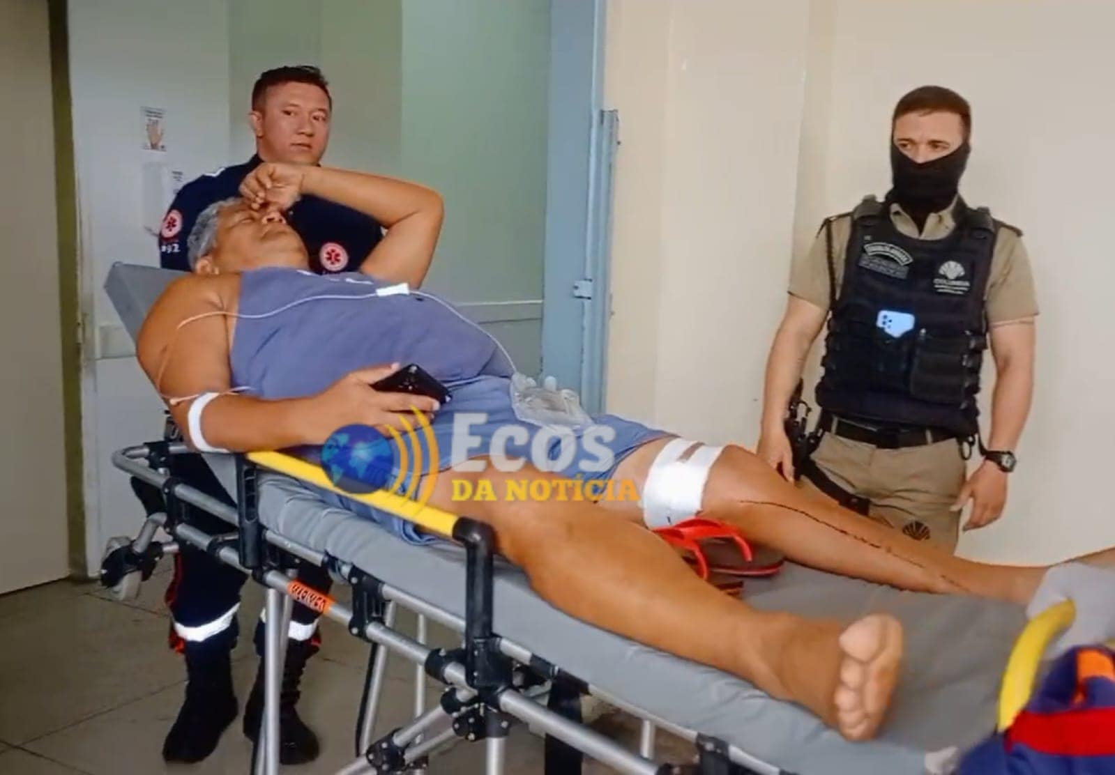 Tenente da PM é atingido por tiro acidental ao manusear arma em Centro Socioeducativo em  Rio Branco