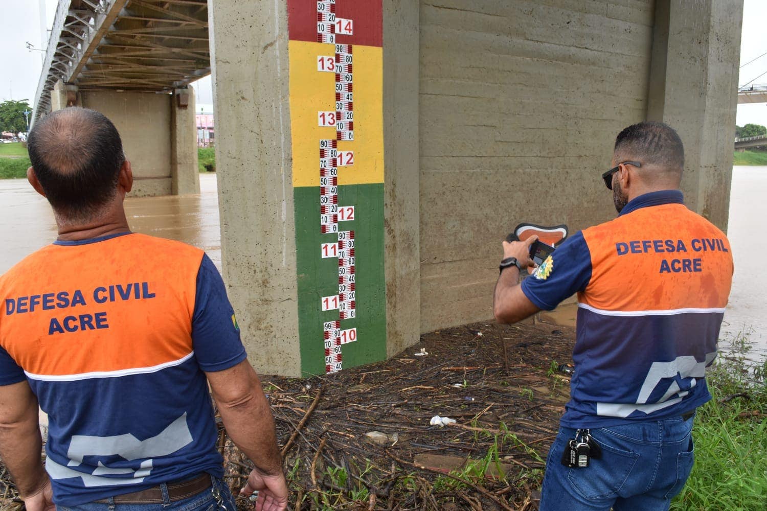 Rio Acre volta a subir e chega a 10,60 metros na capital