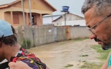 “Xinida” foi encontrado escondido em um banheiro, onde fazia uso de entorpecentes. Foto: cedida.