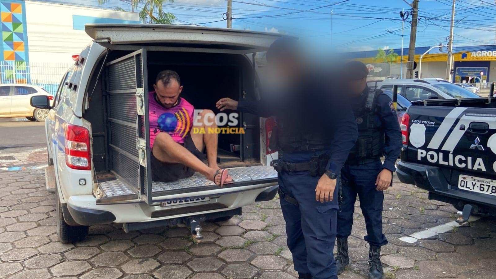 Polícia Militar prende foragido da justiça no 2° Distrito de Rio Branco