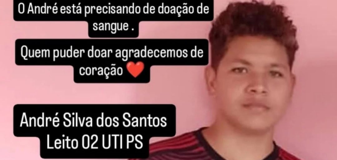 Sobrevivente de ataque que matou jovem no Taquari precisa de doação de sangue