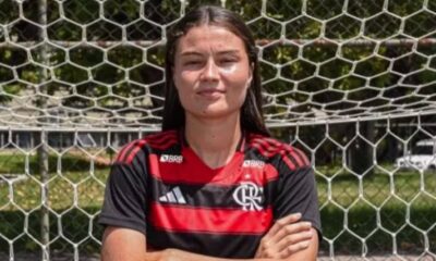 Maria Fernanda, meia-atacante acreana do Flamengo — Foto: Paula Reis/CR Flamengo