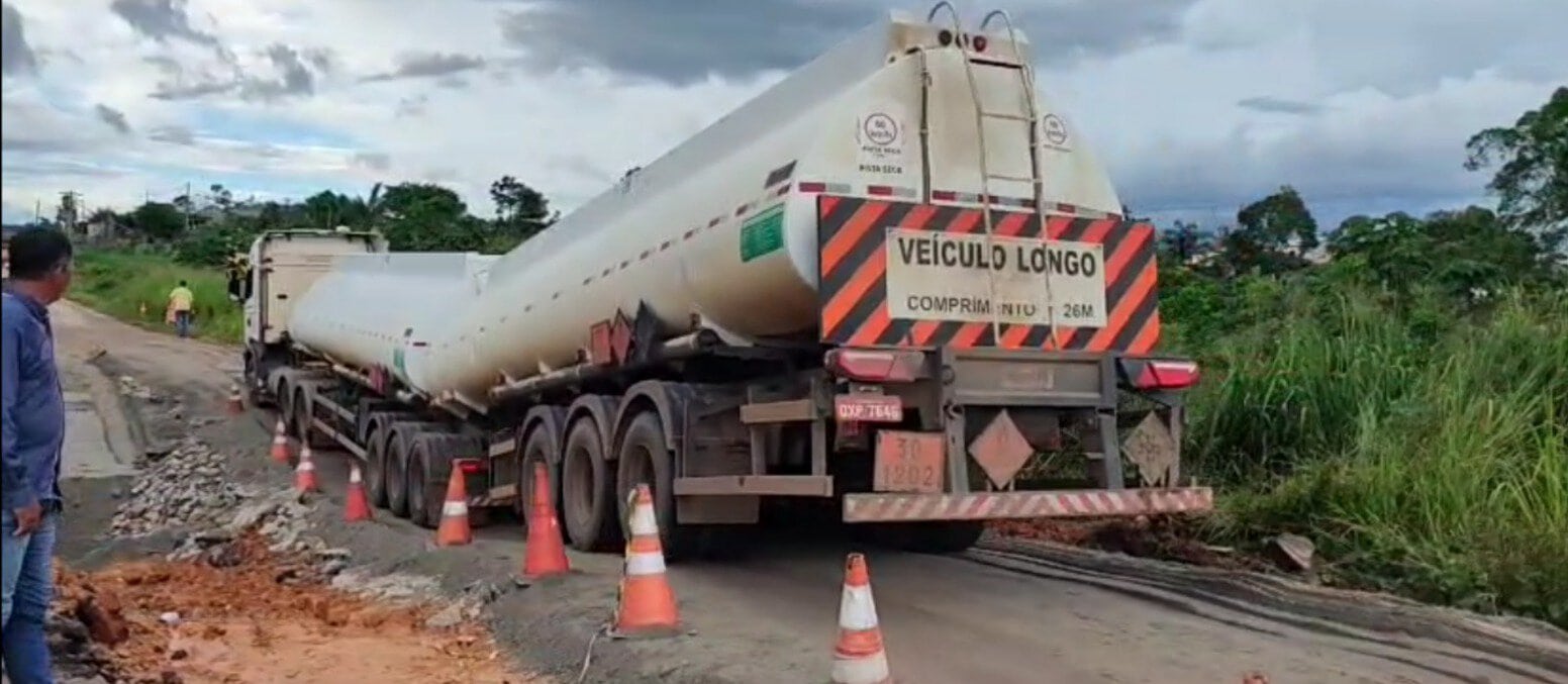DNIT libera tráfego e encerra isolamento da BR-364 em Tarauacá