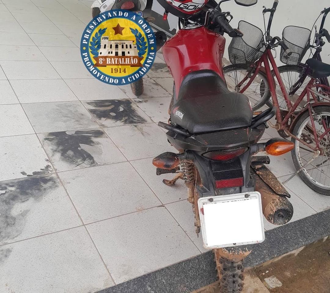 Em Sena Madureira, Polícia Militar recupera motocicleta furtada em Rio Branco