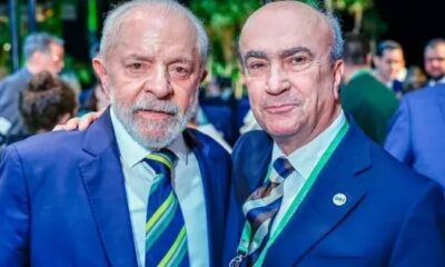 Lula e Mariano Jabonero, secretário-geral da OEI • Reprodução/Instagram