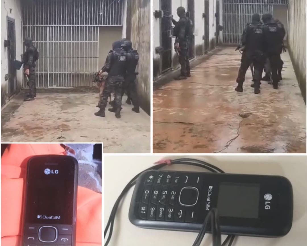 Iapen realiza operação de revista no presídio de Senador Guiomard e apreende celular
