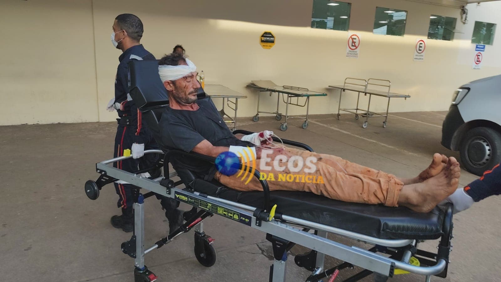 Agricultor é ferido a golpes de terçado dentro de comércio no interior do Acre