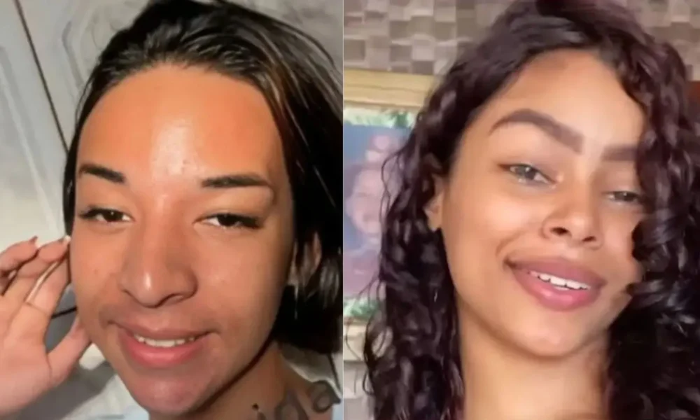 A execução das amigas de 18 anos Anna Clara Ramos Felipe e Ayla Pereira dos Santos, foi transmitida através de uma videochamada • Reprodução