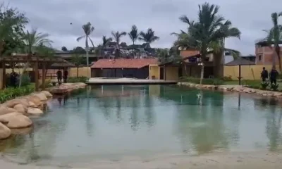 mansão foi localizada durante a Operação Êxodo, deflagrada em outubro de 2024. • Reprodução