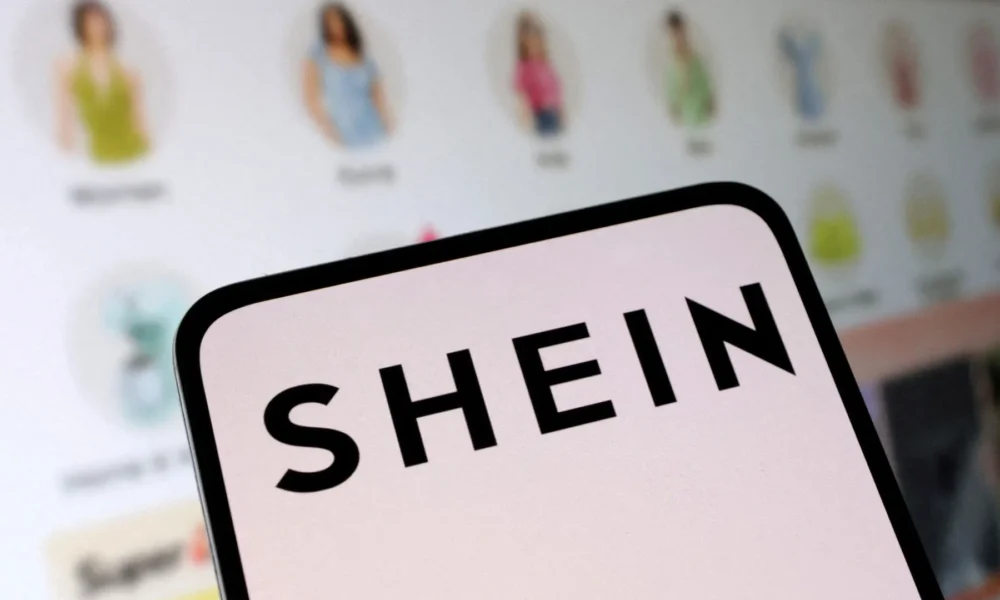 Logo da Shein em foto de ilustração • 16/05/2024 REUTERS/Dado Ruvic