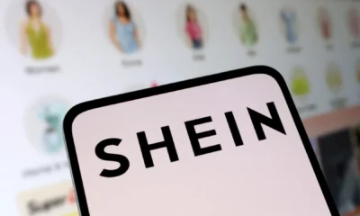 tagreuters.com2024binary_LYNXMPEK6N0WL-FILEDIMAGE Logo da Shein em foto de ilustração • 16/05/2024 REUTERS/Dado Ruvic