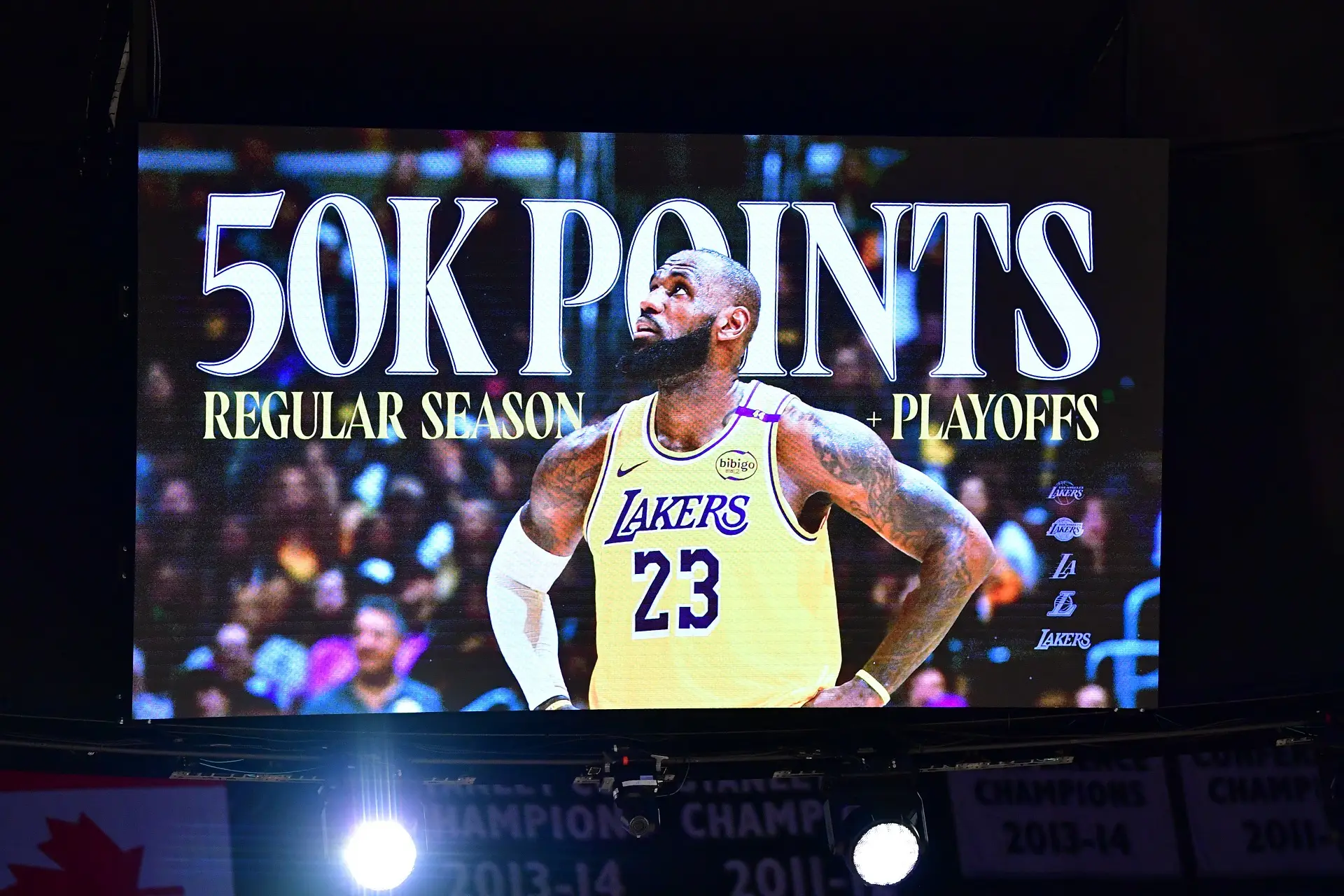 LeBron James se torna primeiro jogador da NBA a marcar 50.000 pontos na carreira