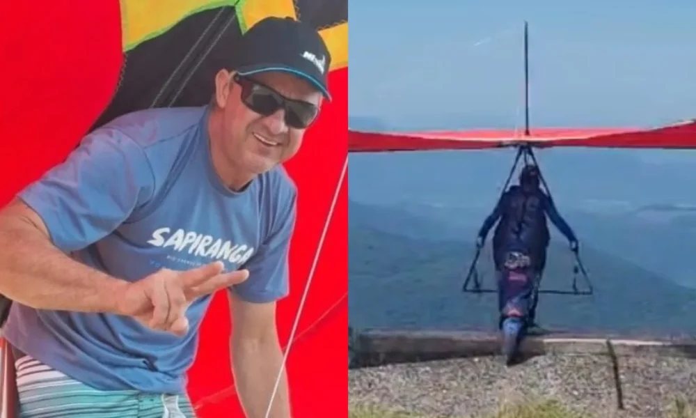 A vítima morreu ao despencar de uma altura de 200 metros (Foto: Divulgação/ ND Mais)