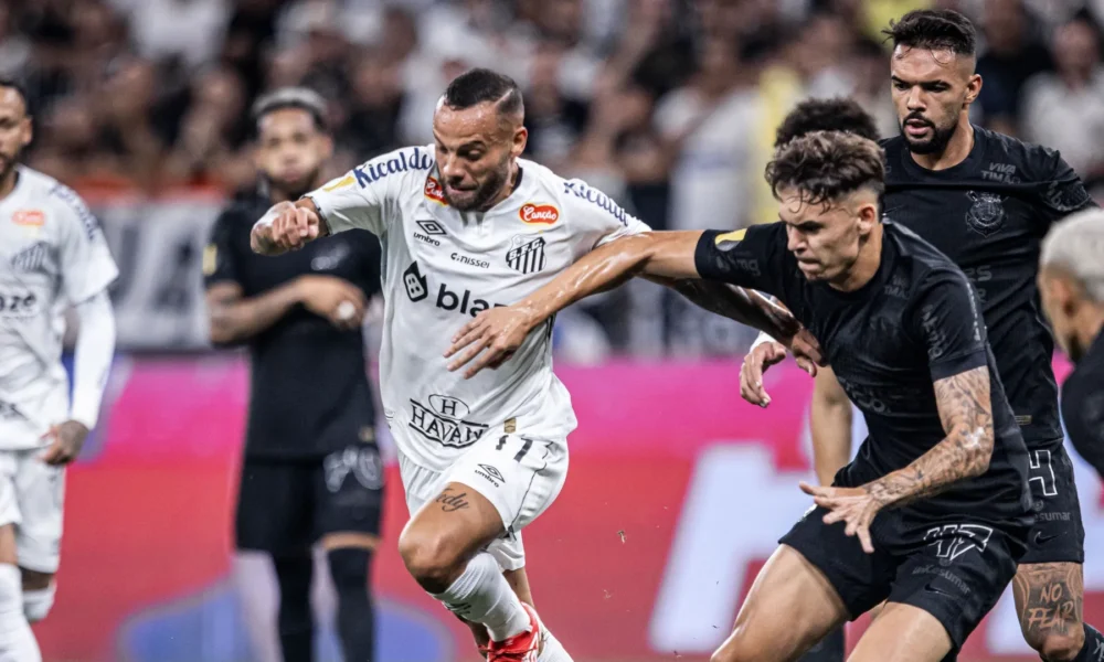Santos-Corinthians-Paulistao-e1741055513649 Santos e Corinthians irão definir uma das semifinais do Paulistão • Raul Baretta / Santos FC
