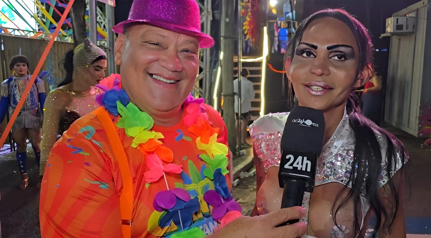 “Quase virei purpurina”, brinca candidata a Rainha Trans que desmaiou