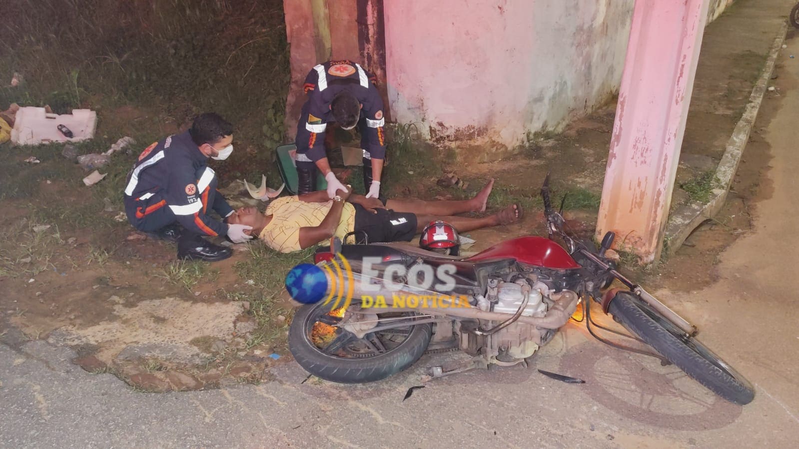 Colisão entre motocicletas deixa dois feridos em Rio Branco