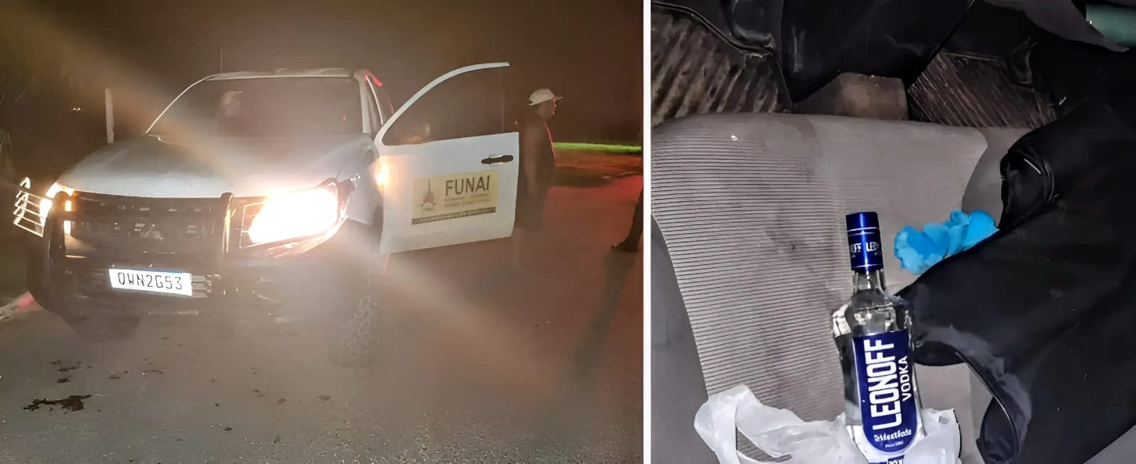 Chefe da Funai no Acre é preso por embriaguez após acidente