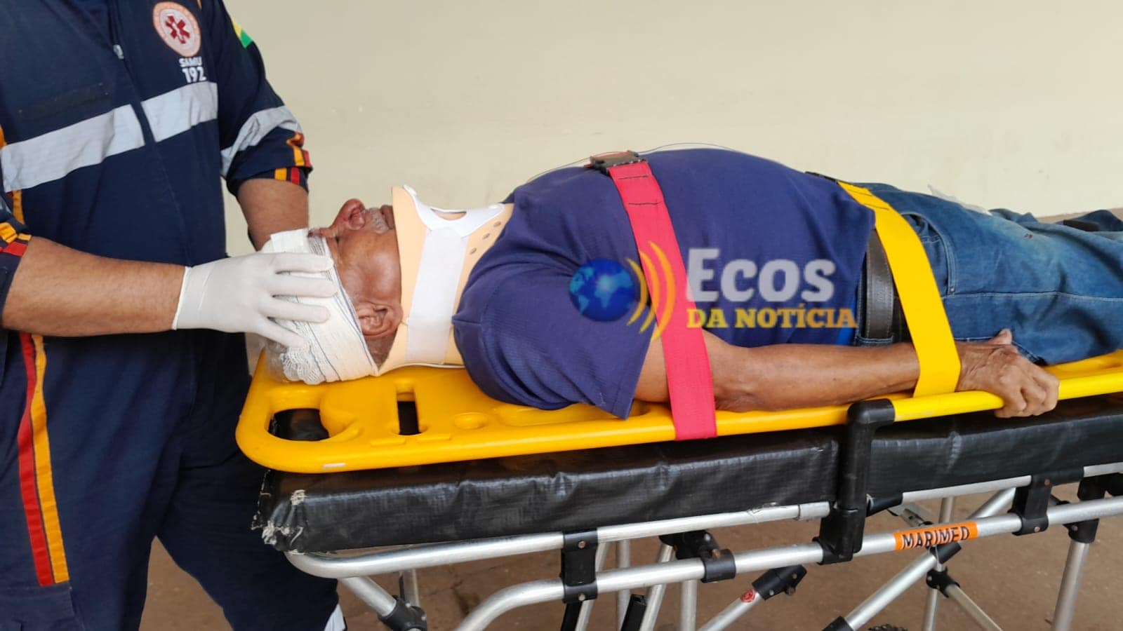 Idoso tenta atravessar rua e é atropelado em Rio Branco