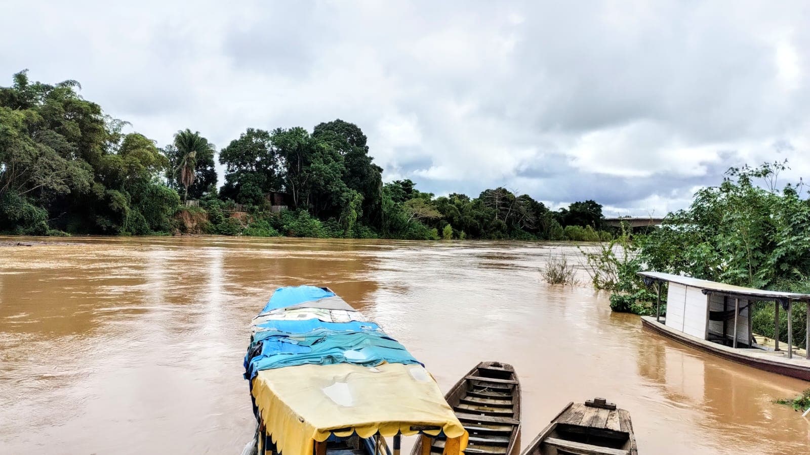 Rio Acre segue em elevação e marca 13,20 metros na capital