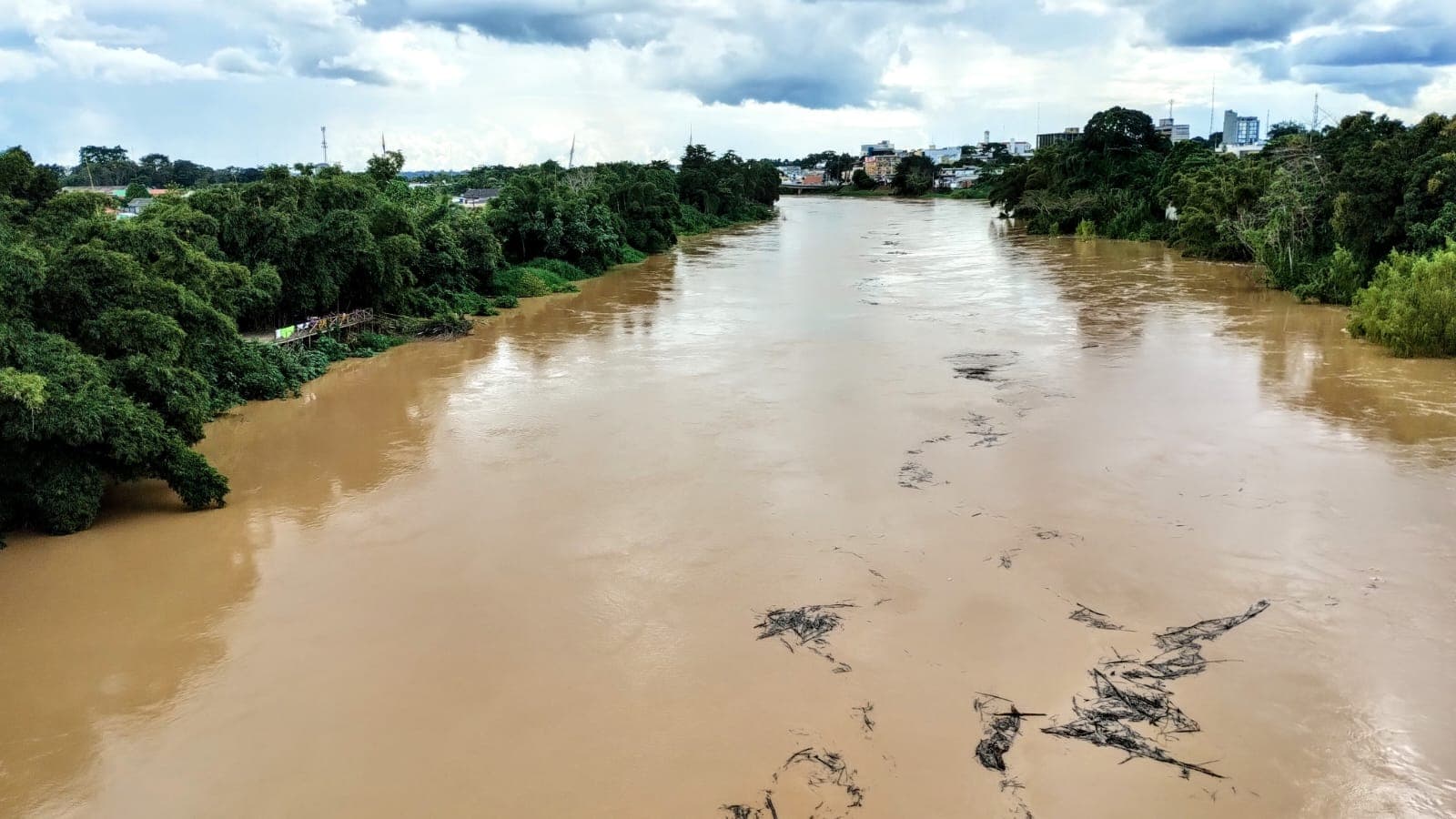 Nível do Rio Acre permanece estável e segue com 14,19 metros na capital