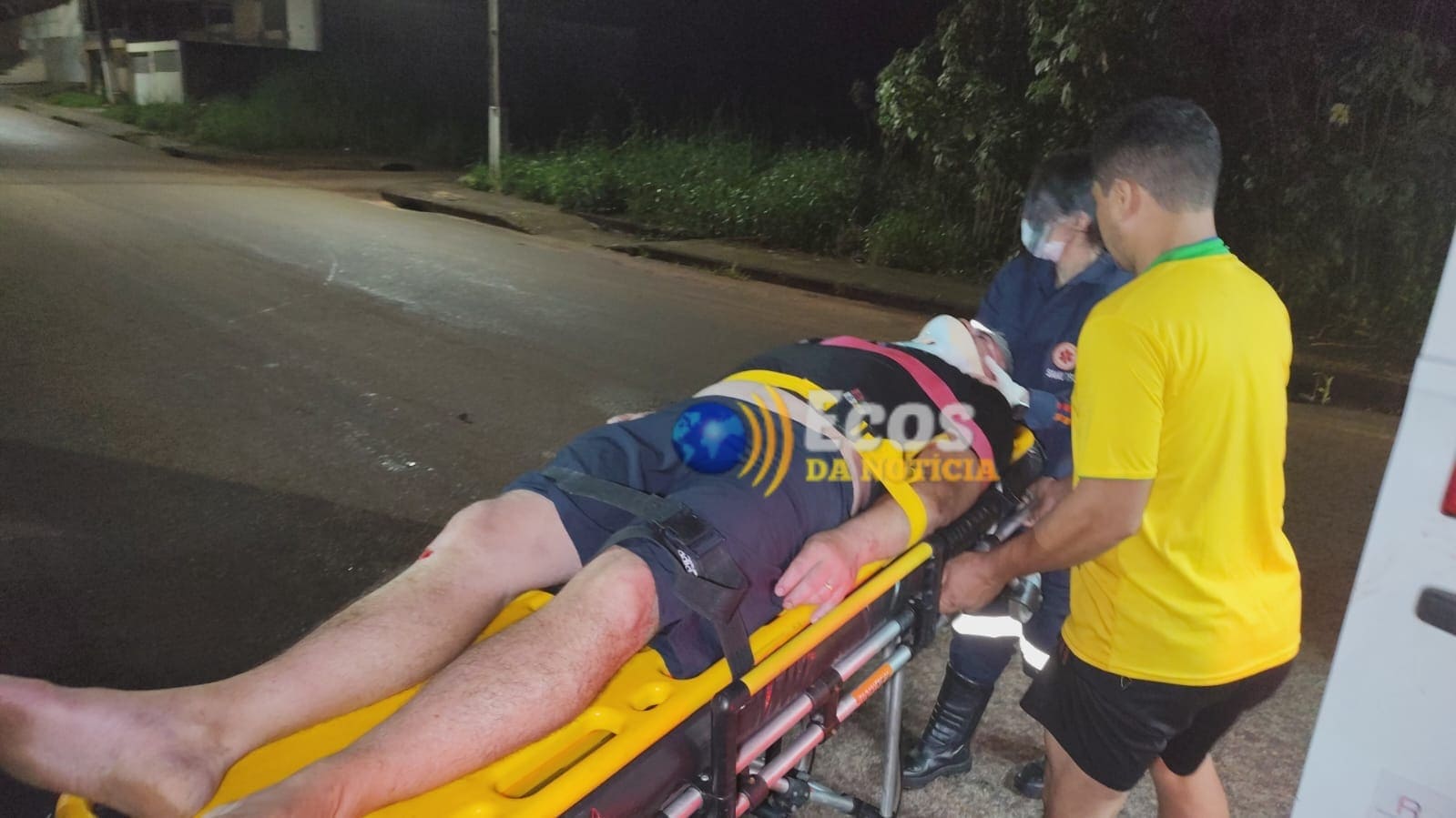 Ciclista fica ferido após perder o controle da bicicleta em Rio Branco