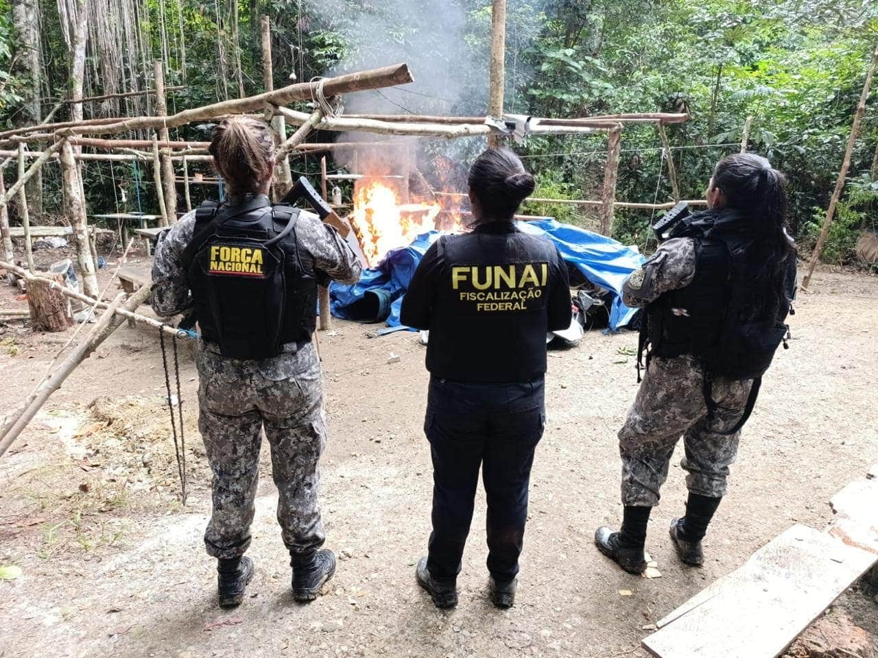 Policial acreana integra missão de combate ao garimpo na Reserva Indígena Yanomami