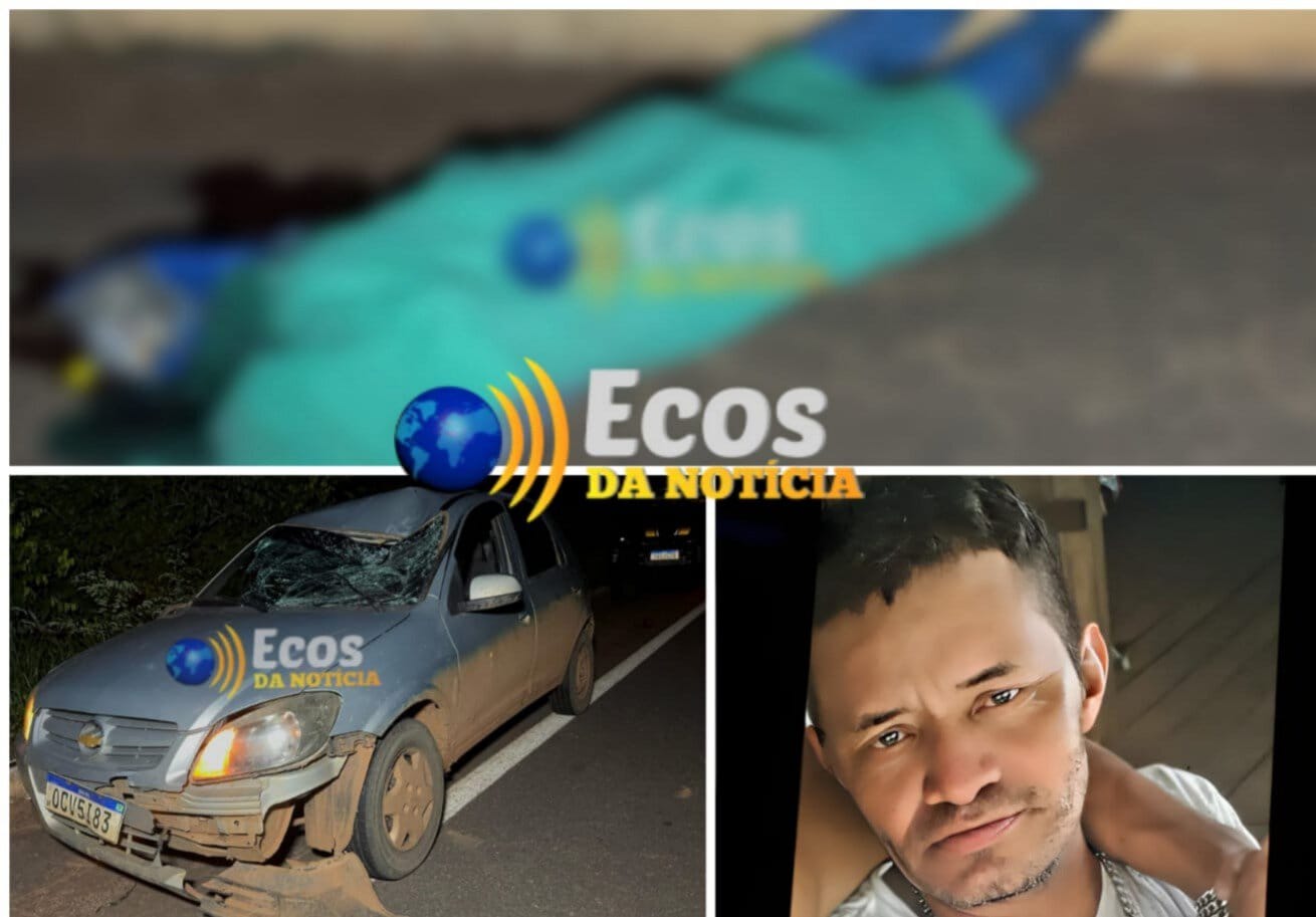 Homem morre atropelado na BR-364, e motorista foge sem prestar socorro