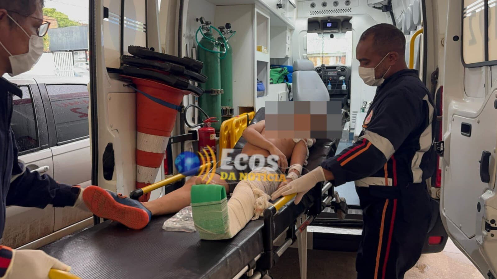 Criança de 7 anos é atropelada ao tentar atravessar rua no Boa Vista