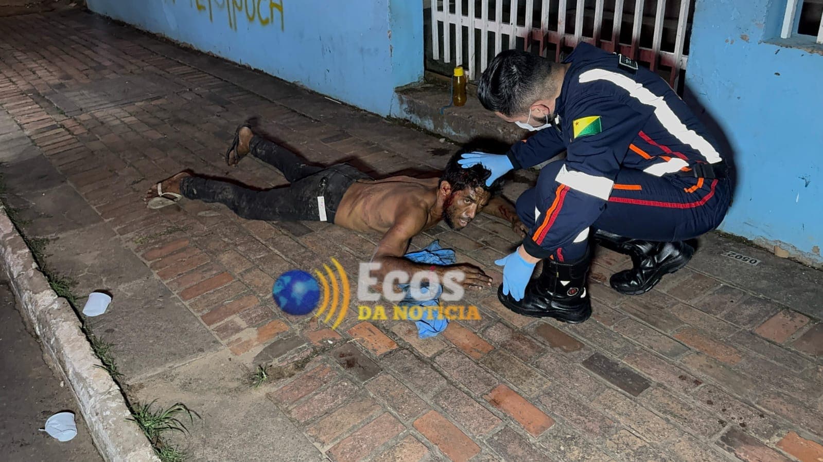 Morador em situação de rua é agredido após ser acusado de furto
