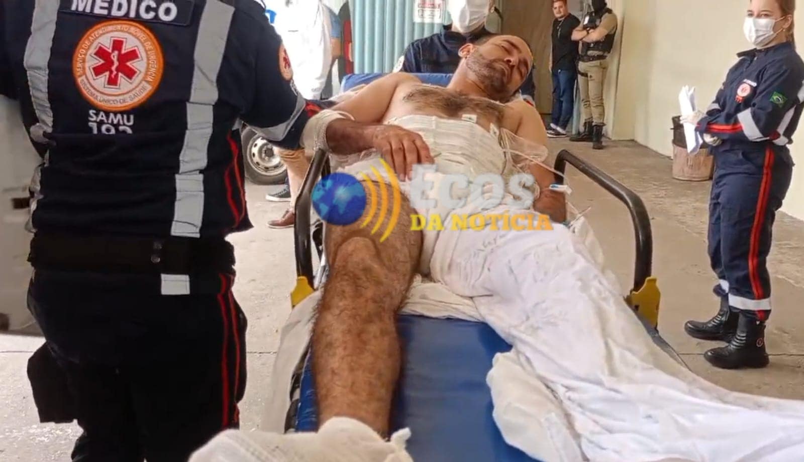 Trabalhador recebe choque ao trocar lâmpada em poste no Acre