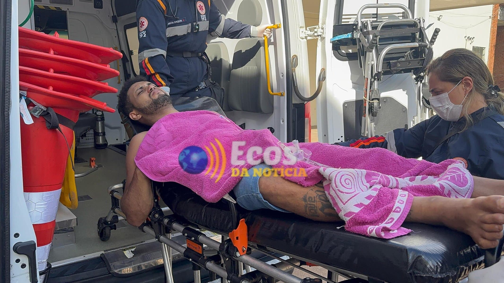 Na capital, ciclista é esfaqueado enquanto trafegava de bicicleta