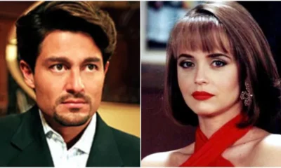 antes-e-depois-a-usurpadora Carlos Daniel Bracho (Fernando Colunga) Paulina Martins e Paola Bracho (Gaby Spanic) em "A Usurpadora" • Divulgação