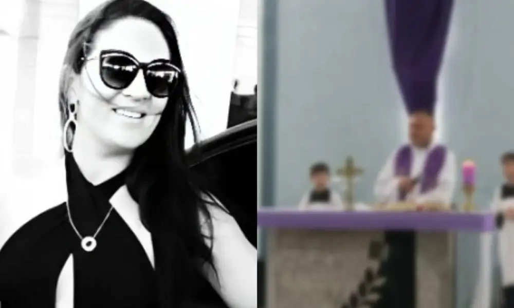 Eva Antonia de Araújo foi morta tiros próximo a igreja no Ceará • Reprodução/Redes Sociais