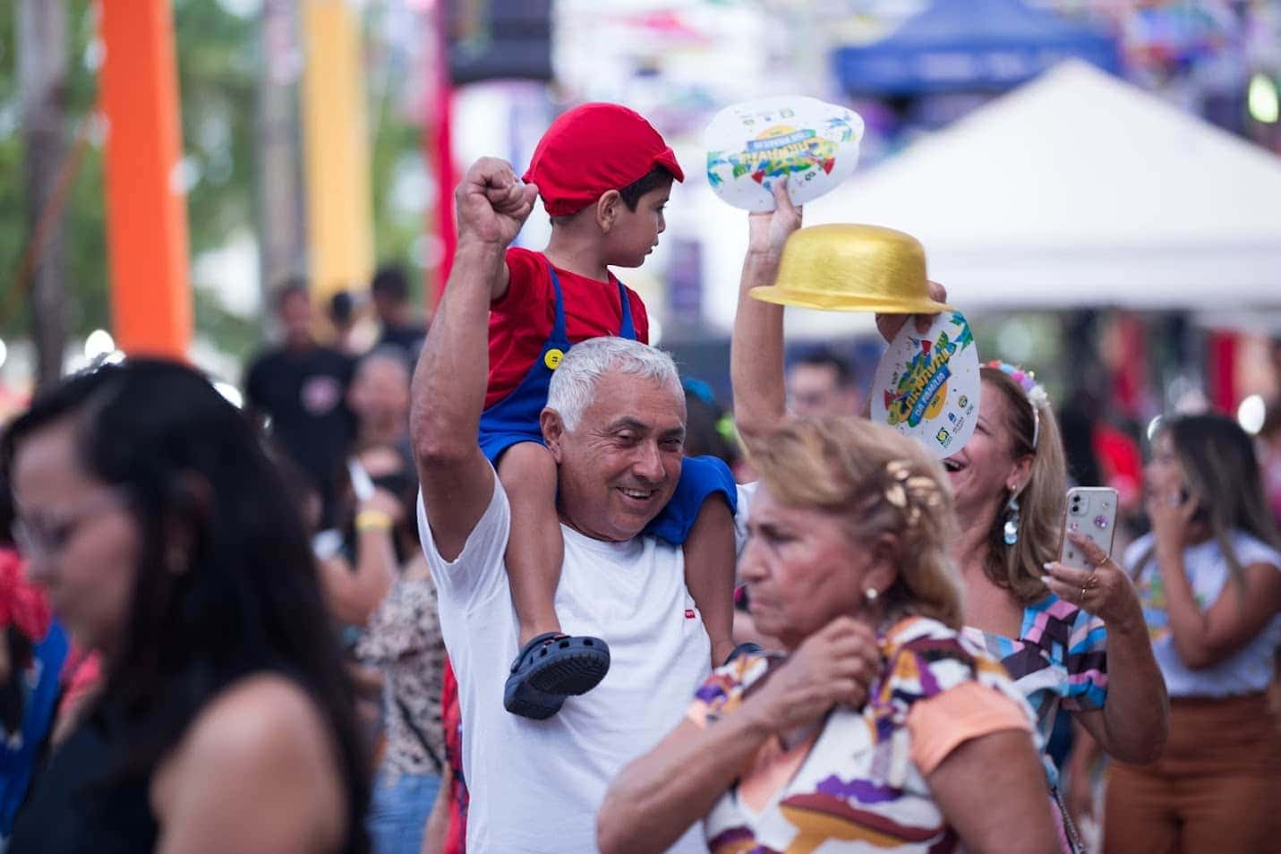 Domingo de Carnaval da Família é prestigiado com tranquilidade pelas pessoas na capital