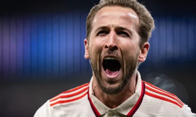 Harry Kane pelo Bayern de Munique • Divulgação/Bayern de Munique