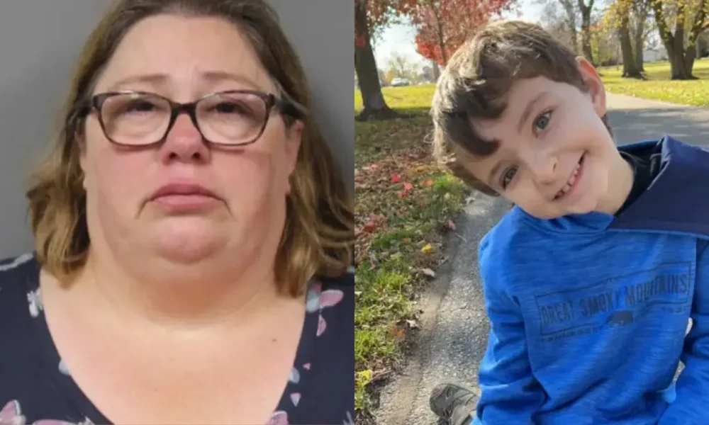 Os policiais notaram que a criança também apresentava hematomas na região do pescoço. (Foto: Redes sociais/Departamento do Xerife do Condado de Berrien)