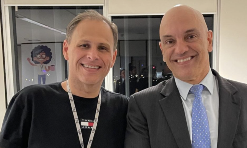 Captura-de-Tela-2025-04-02-as-14.16.55 Eduardo Tagliaferro (à esquerda) foi assessor do ministro Alexandre de Moraes - Reprodução/Instagram/edutagliaferro