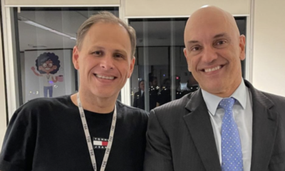 Eduardo Tagliaferro (à esquerda) foi assessor do ministro Alexandre de Moraes - Reprodução/Instagram/edutagliaferro