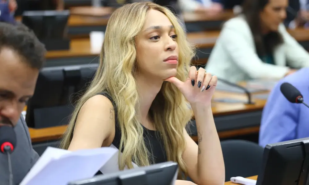 A deputada federal Erika Hilton (PSOL-SP) • Vinicius Loures/Câmara dos Deputados