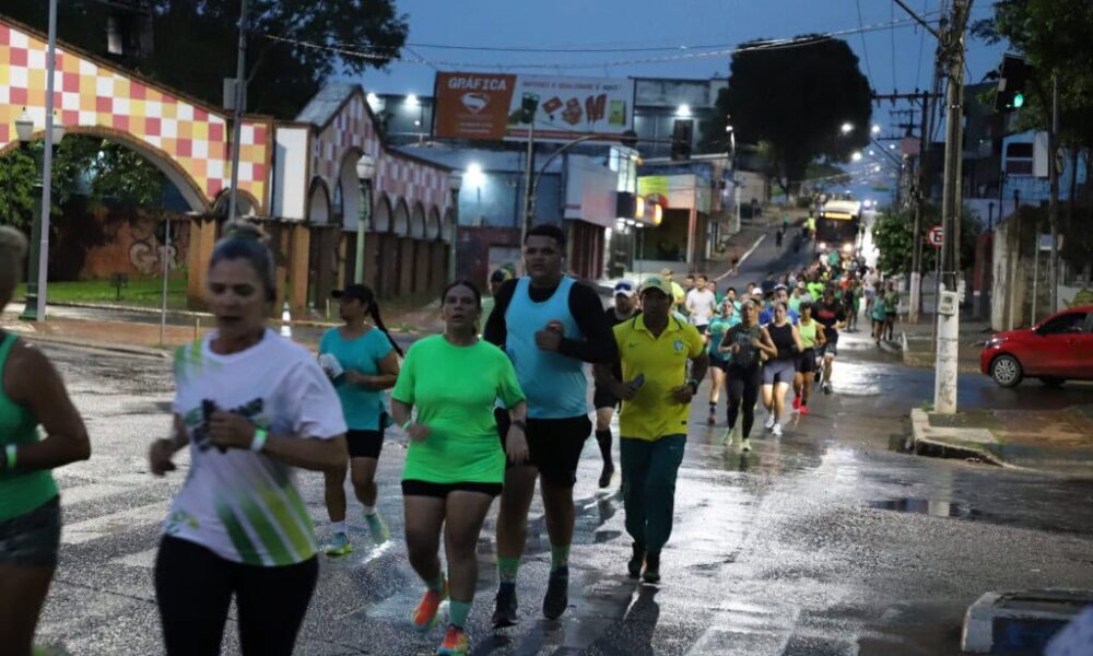 Trajeto dos 5km. Foto:Thennyson Passos/PGE