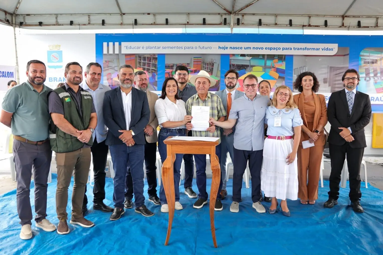 Bocalom e Mailza inauguram creche na Cidade do Povo