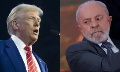 Montagem-Lula-e-Trump-REUTERS-Adriano-Machado-e-Rebecca-Noble-Getty-Images Montagem Trump (Rebecca Noble Getty Images) e Lula (REUTERS/Adriano Machado)