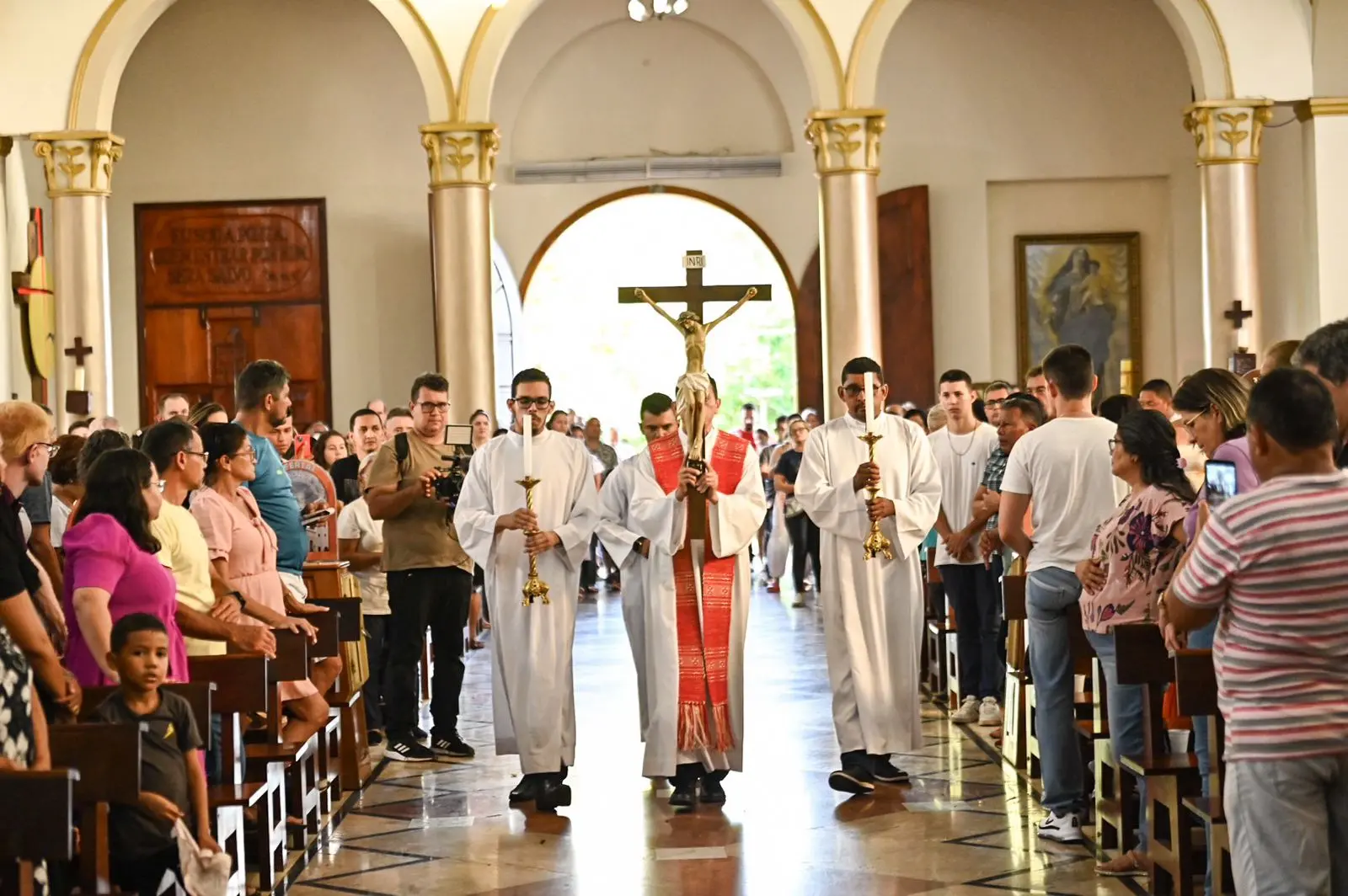 Semana Santa mobiliza fiéis na Catedral Nossa Senhora de Nazaré a partir deste domingo